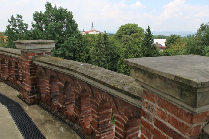 Krvavá pavlač, kde byl podle legendy zavražděn Václav III. Foto: Aleš Spurný