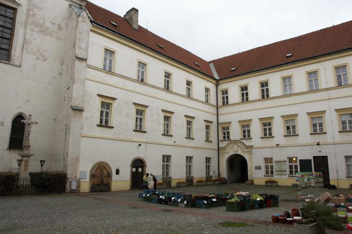 Bývalý klášter dominikánek s kostelem sv. Kateřiny. Foto: Michaela Doubravová