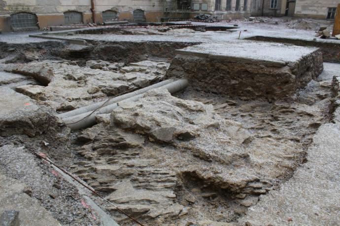 Výzkum olomouckého Předhradí. Foto: Aleš Spurný