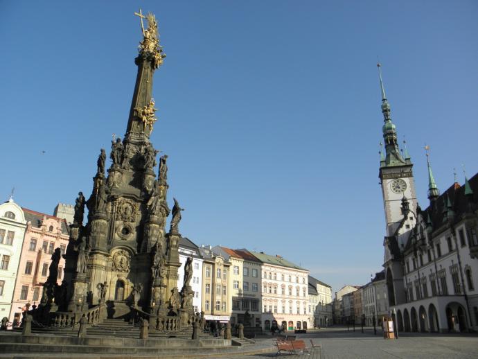 Sloup Nejsvětější Trojice. Foto: Aleš Spurný
